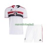 Maillot de Supporter São Paulo FC Domicile 2021-22 Pour Enfant